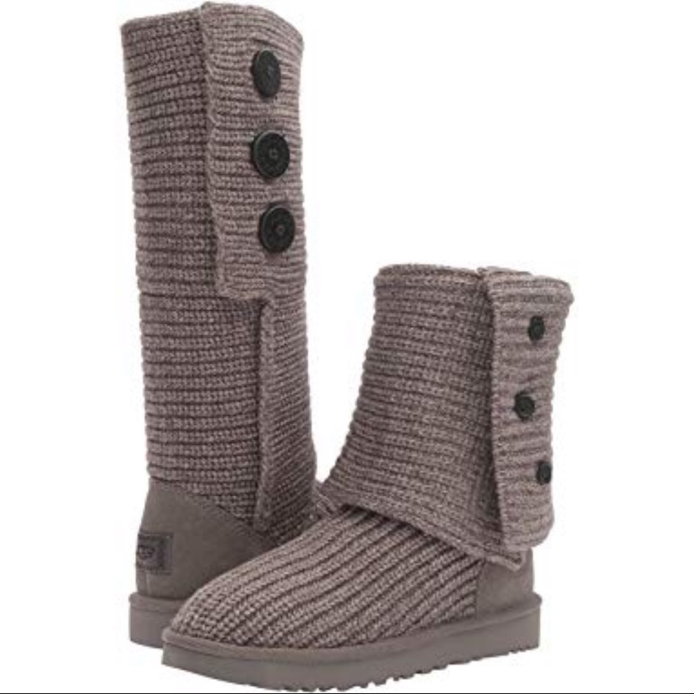 Tall grey uggs